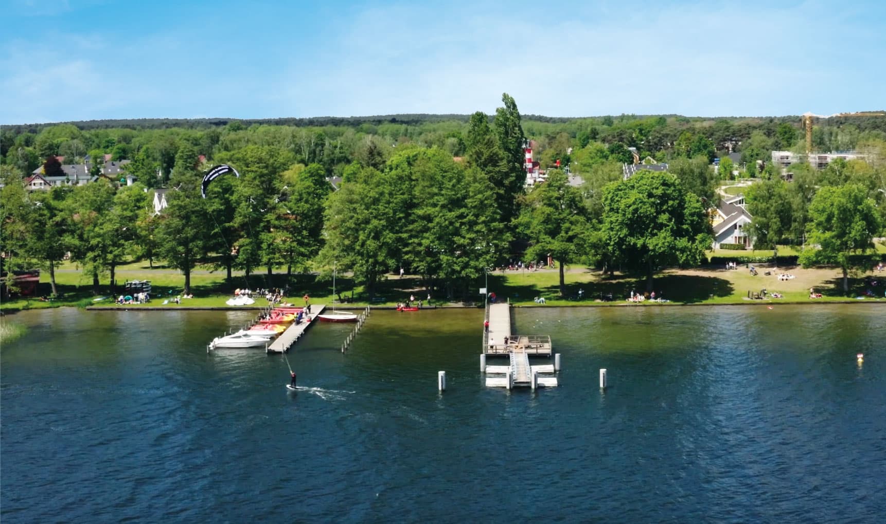 Wassersport auf dem Scharmützelsee
